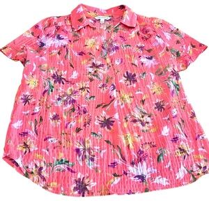 Counterparts Women's Floral Print V-Neck
Pullover Size XLarge NWOT